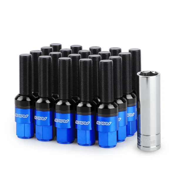 M14x1.5 Ball Seat Lug Bolts - 40mm Shank, 10-Pack, Fits Audi, VW, Mercedes 8 thumbnail image