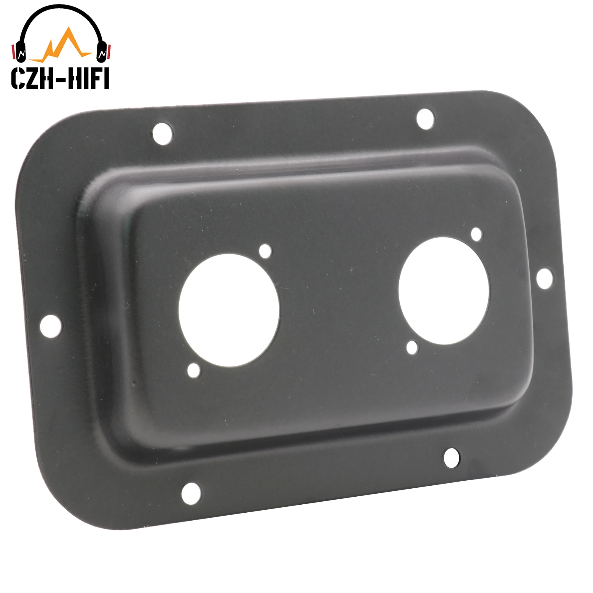 Professional Speakon Jack Plate with XLR Phono Connector