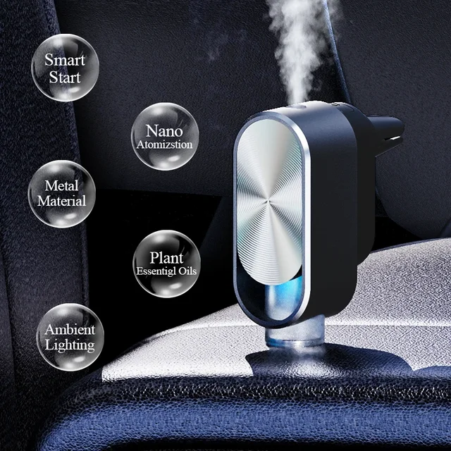 Diffuseur d'arôme automatique pour voiture intelligente, assainisseurs d'air, intelligent, type spray, parfum, aromathérapie 2