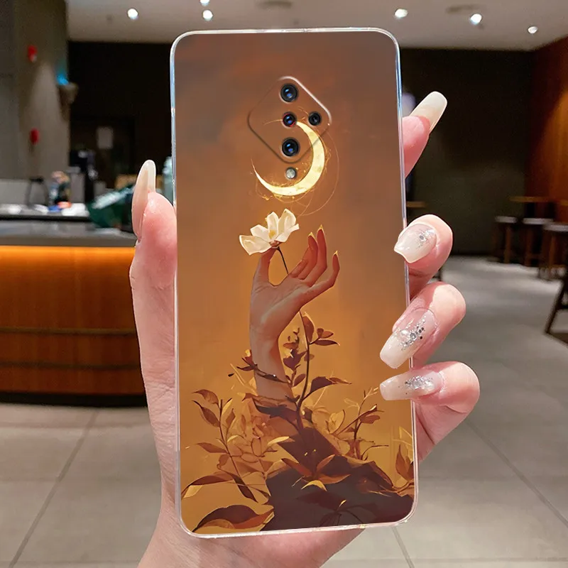 Luxury Cute Dragon Transparent Soft TPU Back Cover Phone Case