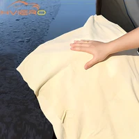 Auto Extra Large Buckskin Towel Cloth Car Motorcycle Natural Drying 40X70cm Shape Cleaning Genuine Leather Clean Washers Washing 1