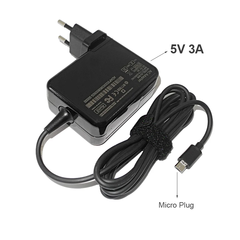 5V 3A Tablet Adapter Micro USB Charger for Asus Transformer Book T100 T100TA T100TAM T100TAF T100HA Ac Adapter Phone Charger