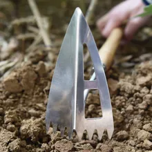 

Pointed Hoe Garden Tool For Weeds With Wheels Short Handle Cultivator Orchard Planting Digging Weeding Tools