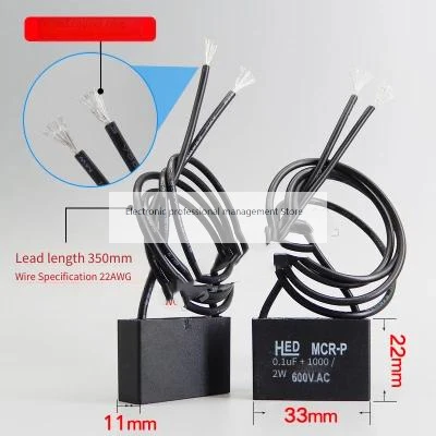 10 pieces MCR-P Electronic Arc Extinguisher 0.1UF 100R