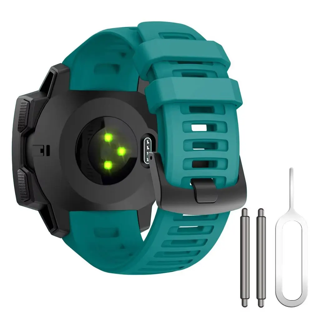 Silicone Strap 22mm Watchband Replacement Bracelet