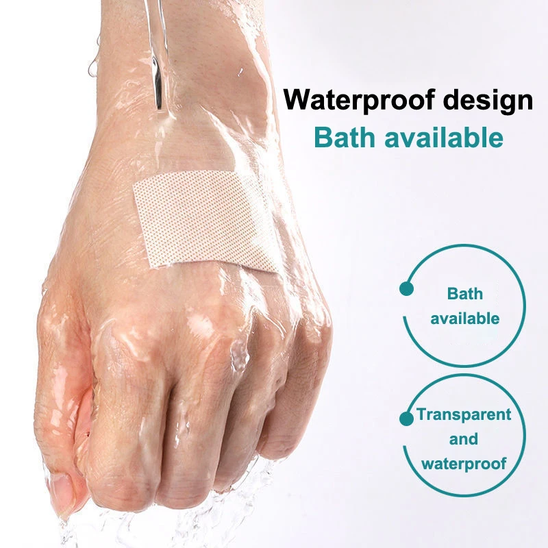 10Pcs First Aid Bandage Waterproof Adhesive Wound Dressings Sterile Dressing Hemostasis Patch Sticker Surgical Sutures