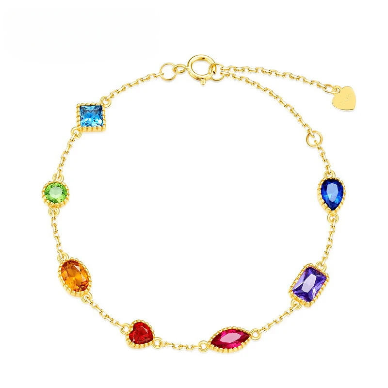 

Japanese and Korean retro palace colorful treasure hand rope