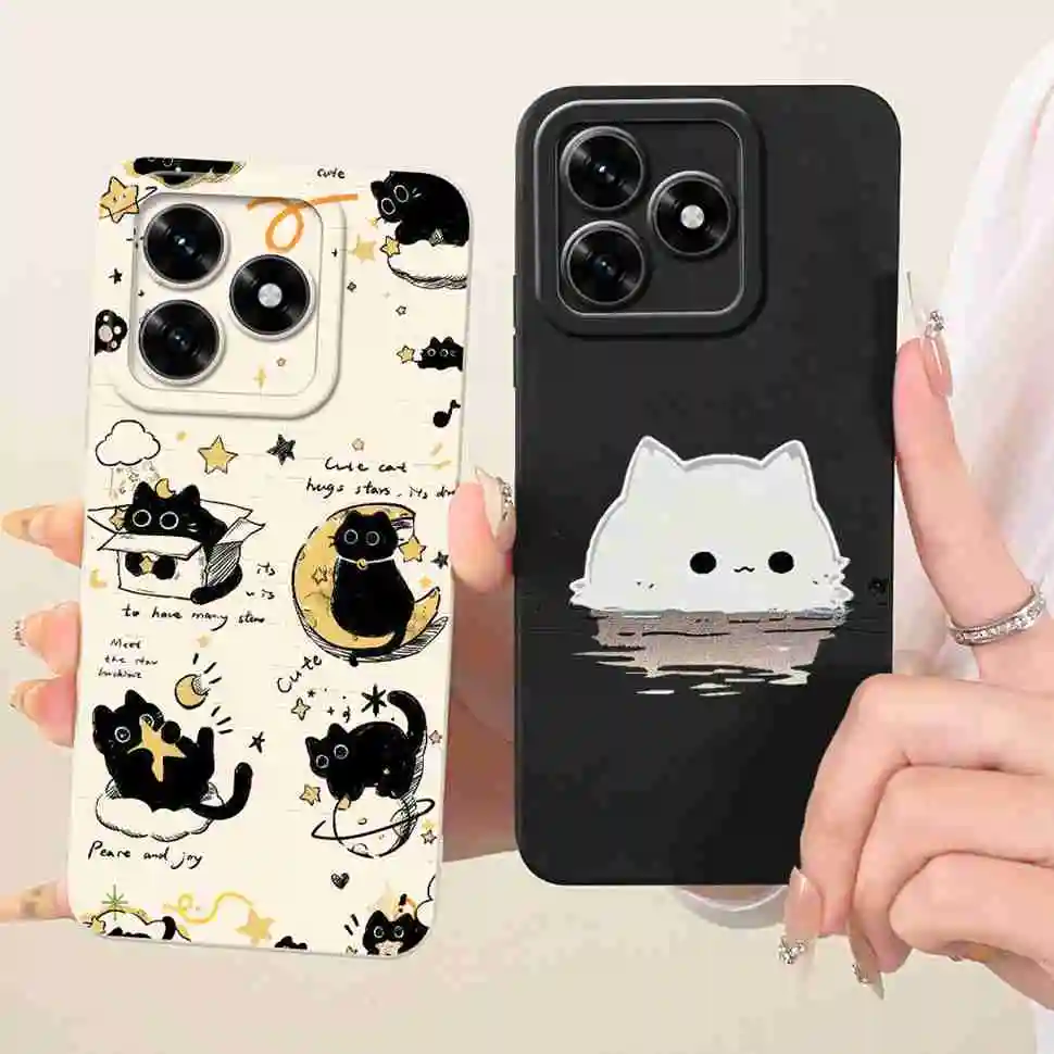 Cute Rabbit Cartoon Silicone Phone Case, Soft Protective Cover