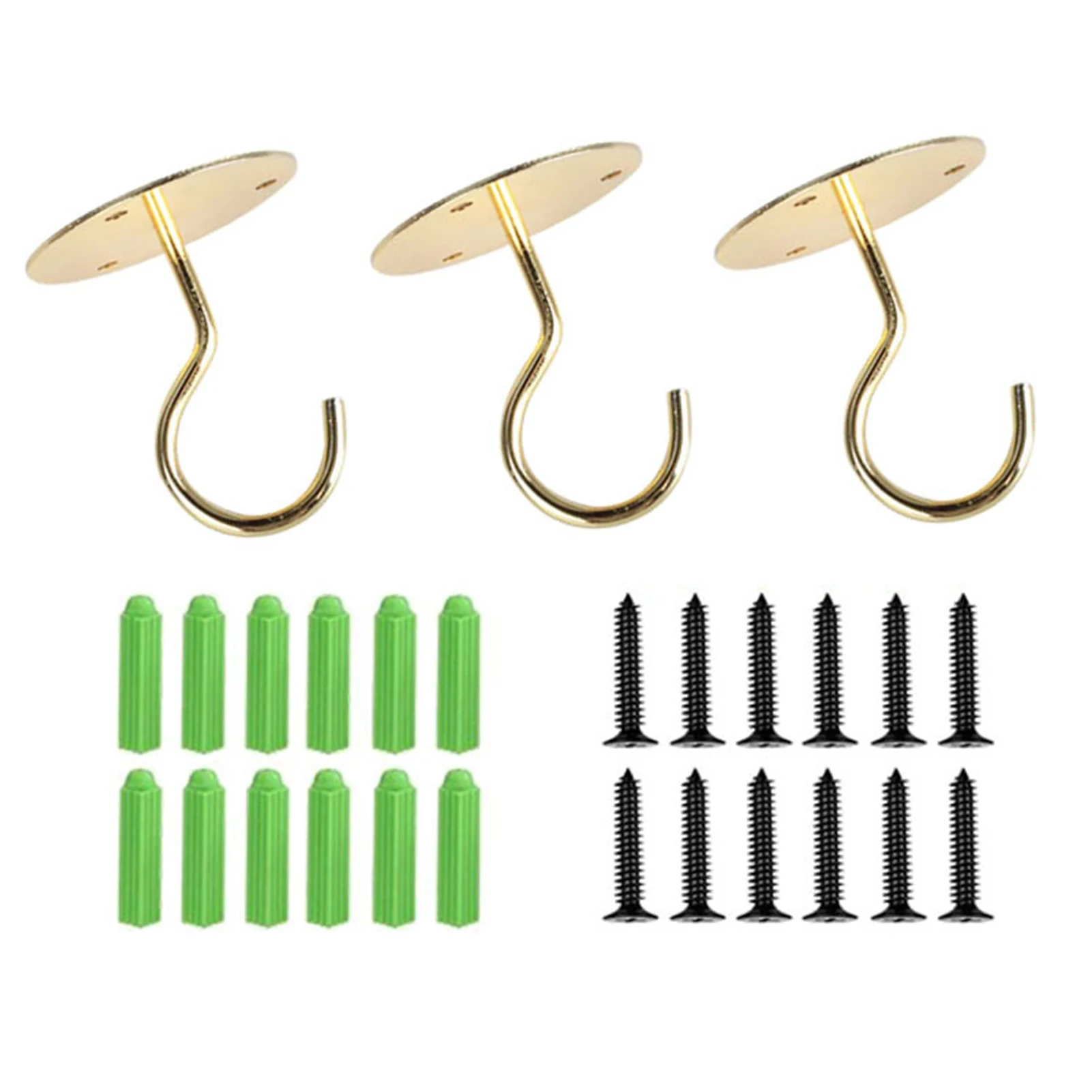 Screw-in Wall Holder Hooks Wall Ceiling Planter Hanging Hook for  Lanterns Wind Chimes Planters