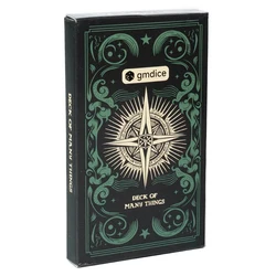 Transformative Adventure Deck: A D&D Fantasy Card Experience (Light Grey)