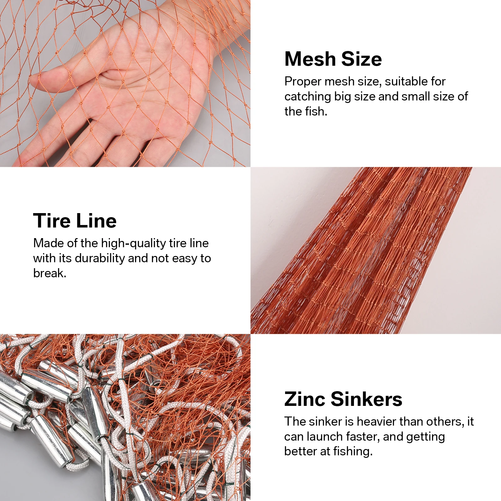 American Cast Fishing Net 7