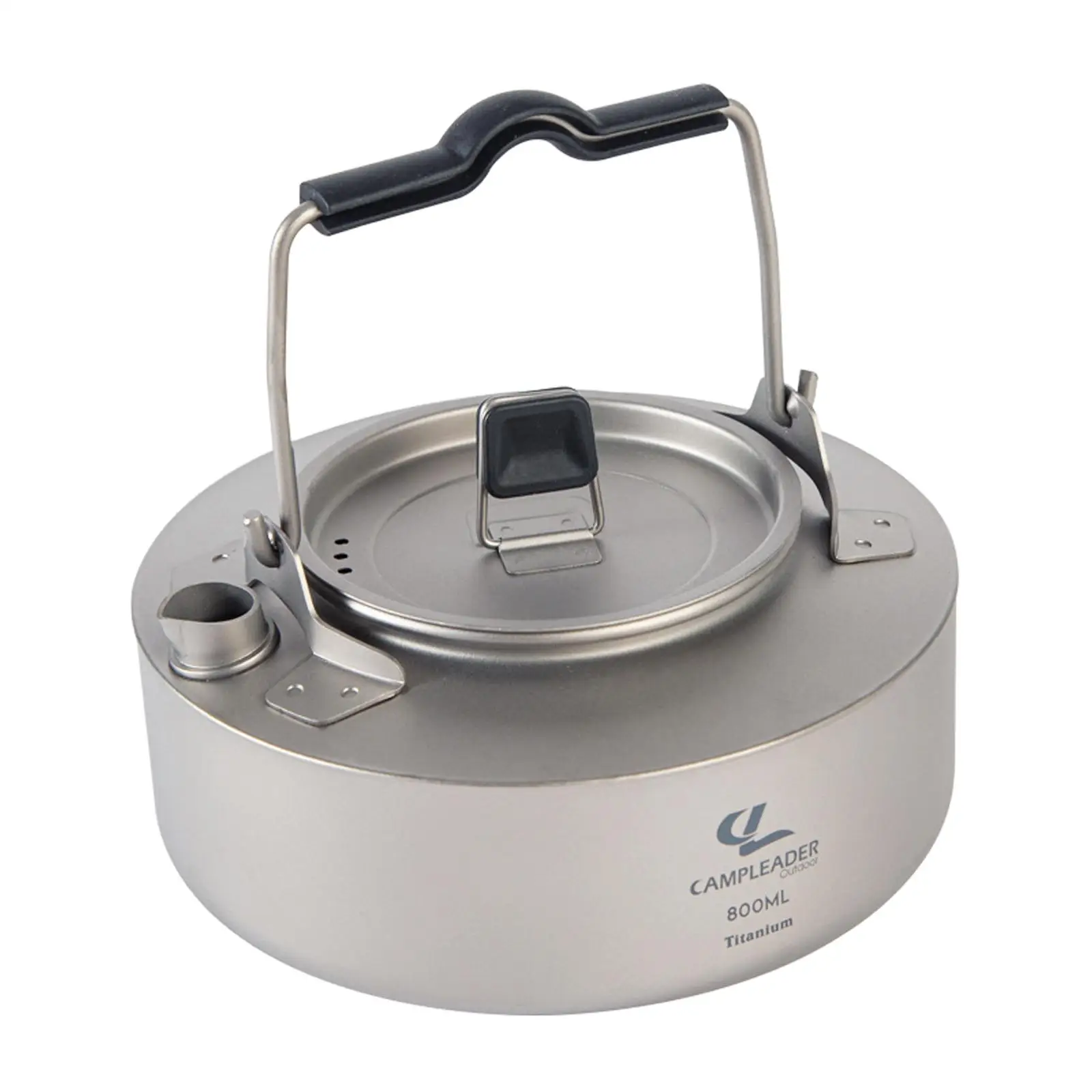 Camping Kettle, Camp Tea Kettle With Carrying Bag Camping Coffee Pot Outdoor Hiking Kettle