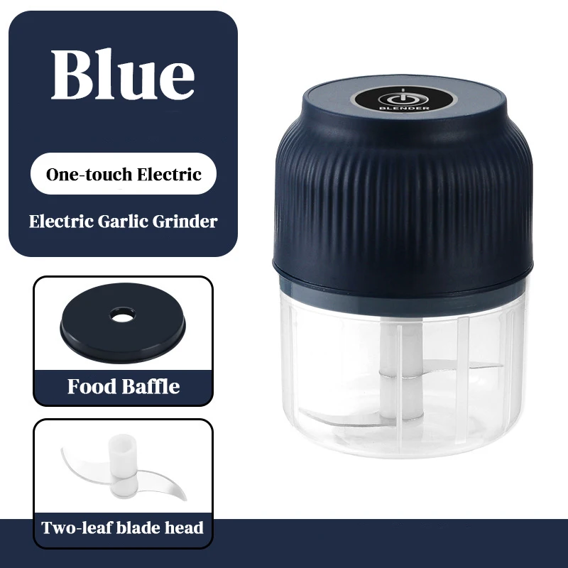 전기 마늘 분쇄기 주방 음식 다지기 USB 휴대용 고기 분쇄기 주방 가제트 크리스마스용 야채 다지기