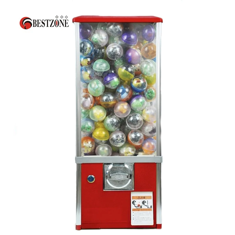 Vestito Per Distributori Automatici Di Palline Da 40-50Mm Capsule Di Giocattoli In Plastica A Gettoni Da Tavolo Rimbalzante Ball Cabinet Penny-In-The-
