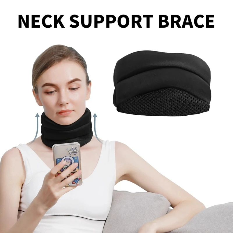 Cervicorrect Nekbrace, Cervicorrect Nekbrace, Zachte Nekbrace Cervicale Halsband-Cervicale Nekbrace Voor Snurken Gemakkelijk Te Gebruiken