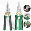 Multifunctional Wire Stripping Scissors Stainless Steel Nonslip Wire Stripping Pliers Cable Cutters Electrician Measuring Pliers 4
