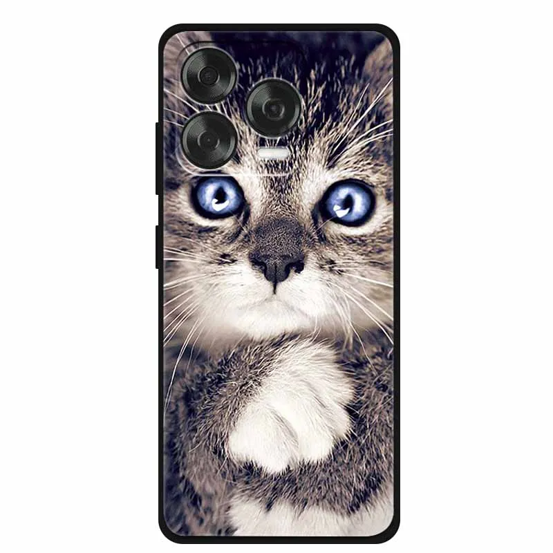 Animal Design Soft Silicone TPU Phone Case - Durable Back Shell and Bumper Cover