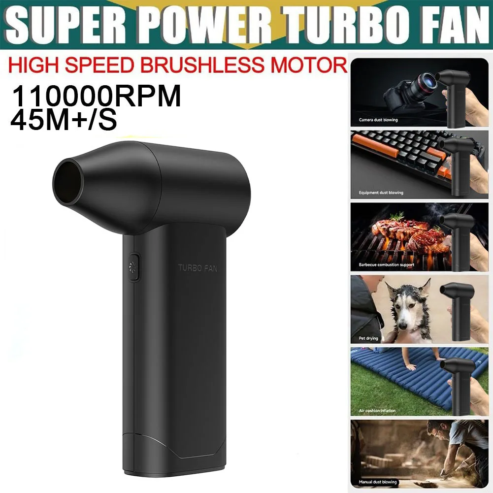 X5 Jet Blower 130000 RPM Electric Jet Fan Super Jet Fan Blower Violent Turbofan Tool For Household Outdoor Cleaning