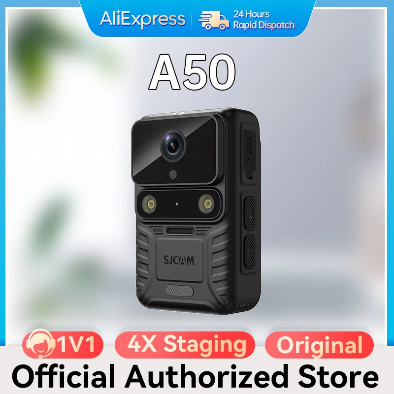 SJCAM A50 4K 와이파이 카메라 스포츠 카메라, IP65 방수, 2.0 IPS 터치 패널, LED 필 라이트, 원격 지원, 12MP 나이트 비전