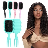 Curl Brush For Curly Hair Wet  The New Curly Brush For 2024 Home Travel Use Two In One 1