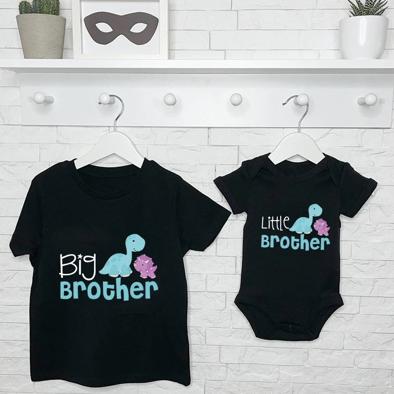 Big & Little Brother Dinosaur Tees 2
