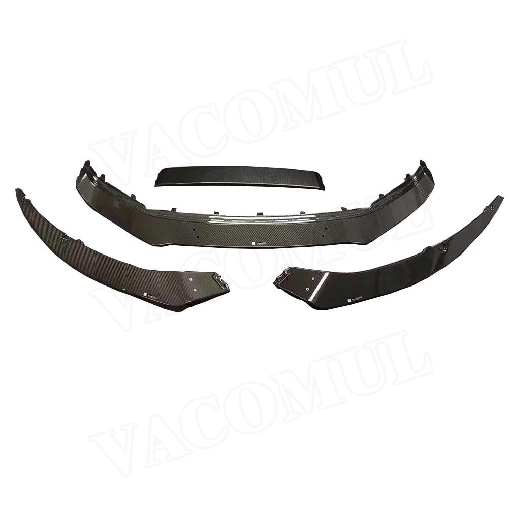 Per Audi R8 2016 2017 2018 2019 Car Racing Paraurti Anteriore In Fibra Di Carbonio Spoiler Mento Splitter Body Kit