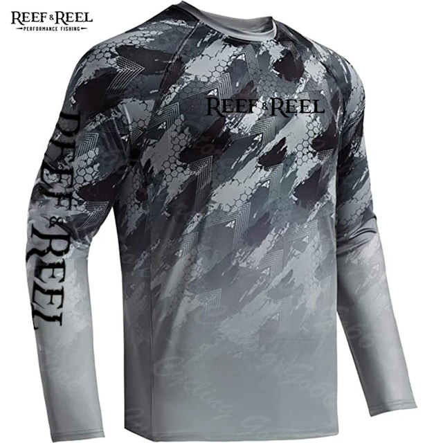 REEF&REEL Summer Fishing Shirt Breathable Long Sleeve UV