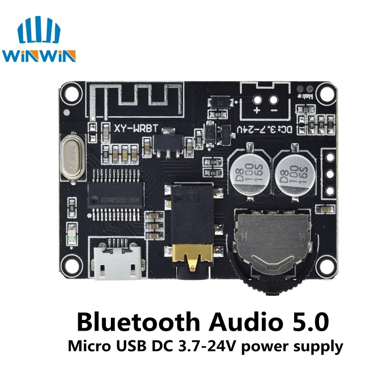 Audio Receiver Board DIY Bluetooth MP3 Lossless Decoder 3.7-5V