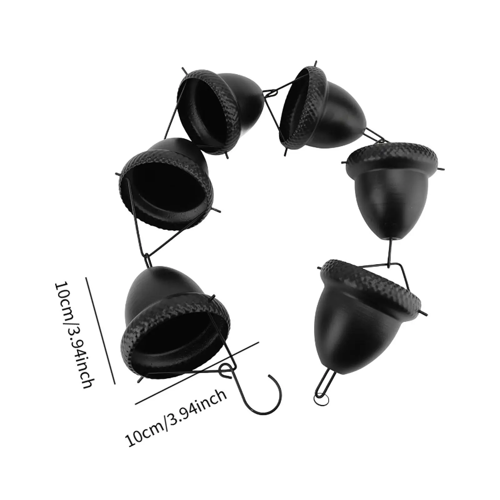 Rain Chain Home Decor Decorative Hanging Water Diverter Metal Gutter Chain for Outdoor House Outside Garden Gutters Downspouts