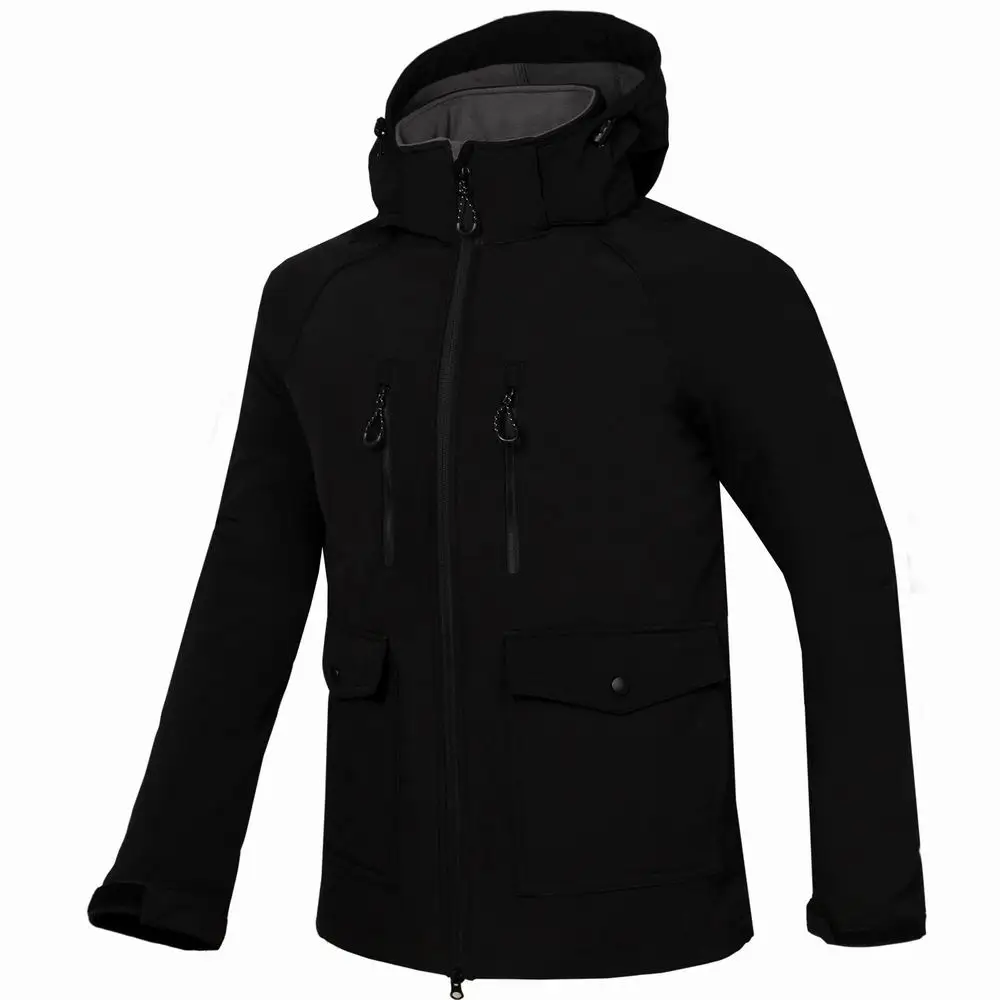 Mens Outdoor Windbreaker Waterproof Softshell Fleece Jacket With Good Qality Size S-XXL 8008