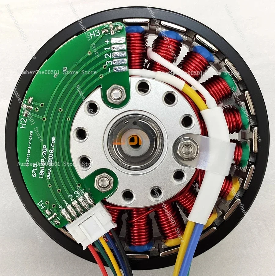 6710 0.8NM DC brushless motor wireless remote control speed control torque flat