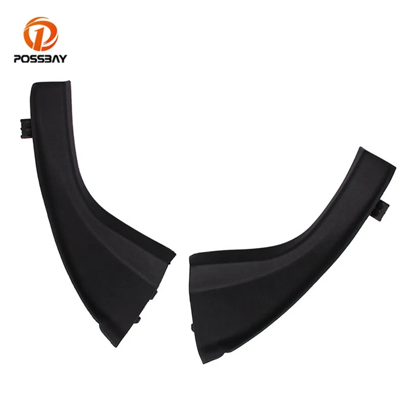 2Pcs Car Front Windshield Wiper Cowl Extension Trim Clipon Outer Cover