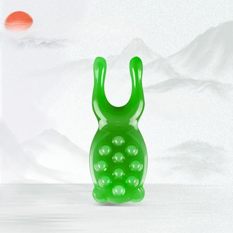 Revitalizing Guasha Facial and Eye Massager for Enhanced Lift and Puff Reduction
