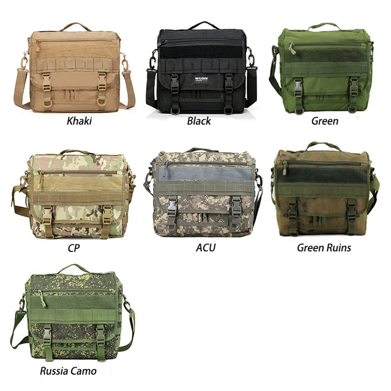Outdoor backpack, laptop bag, Oxford durable and waterproof shoulder bag, hiking and fishing handbag, off-road travel backpack 3