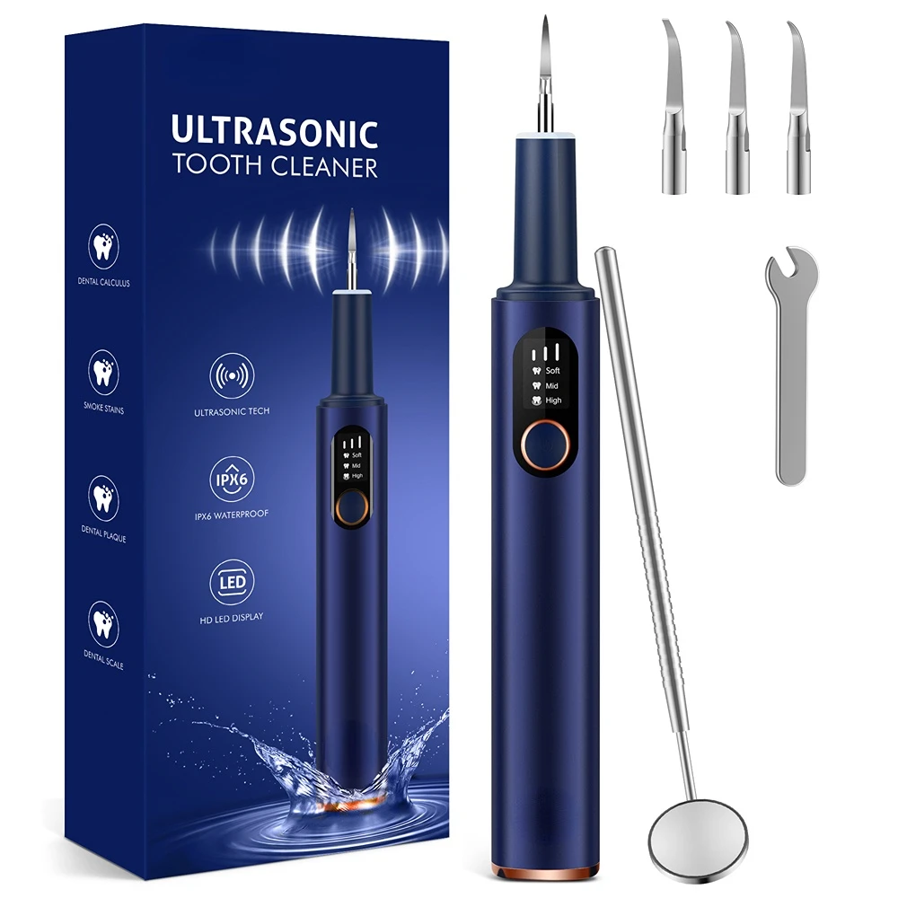 

New Electric Sonic Dental whitener Scaler Teeth Whitening kit teeth Calculus Tartar Remover Tools Cleaner Tooth Stain Oral Care
