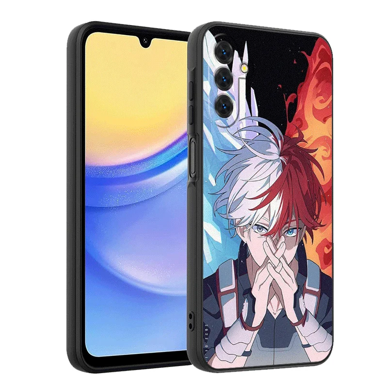 MHA My Hero Todoroki Shoto Soft Phone Case