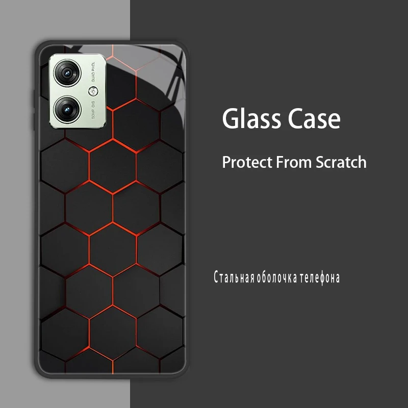 Premium Tempered Glass Hard Cover Case - Ultimate Protection
