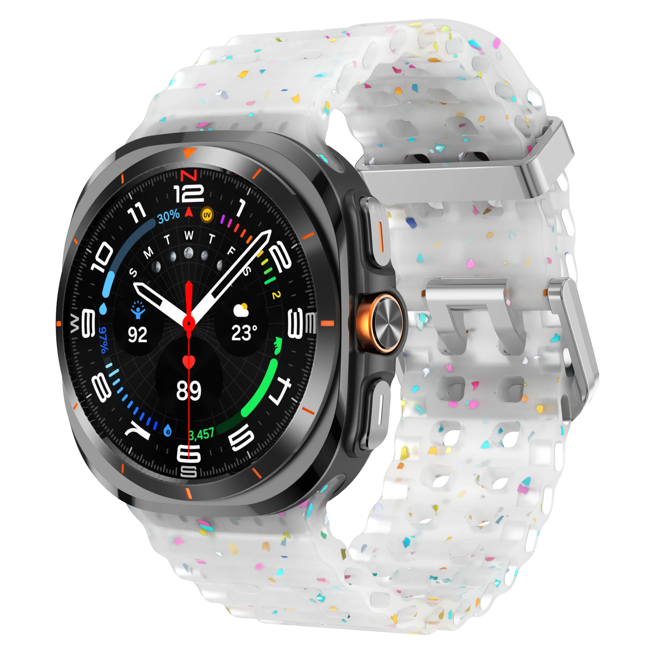 Silicone Breathable Marine Strap Wristband Bracelet