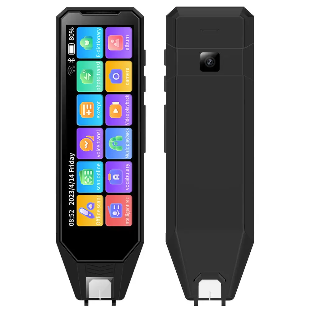 Translation Pen MD09 Intelligent Voice Converter Multi-language Offline WIFI Scanning Business Travel Foreign Dictionary