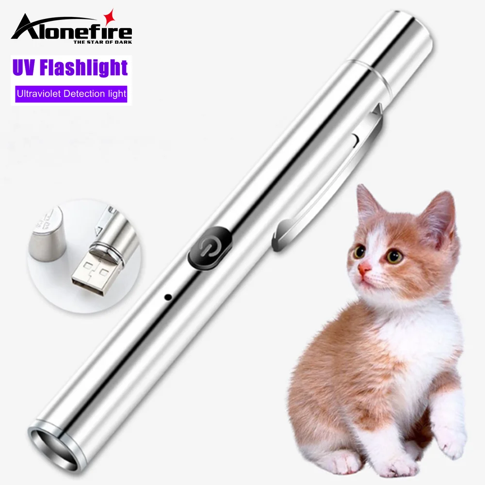 365nm 자외선 블랙라이트 펜 손전등: USB 충전식, 통화, 보석, 곰팡이, 식품, 애완동물 오줌 얼룩, 고양이 소변, 보이지 않는 잉크 마커 검사 Best5 365nm 자외선 블랙라이트 펜 손전등: USB 충전식, 통화, 보석, 곰팡이, 식품, 애완동물 오줌 얼룩, 고양이 소변, 보이지 않는 잉크 마커 검사 Best5