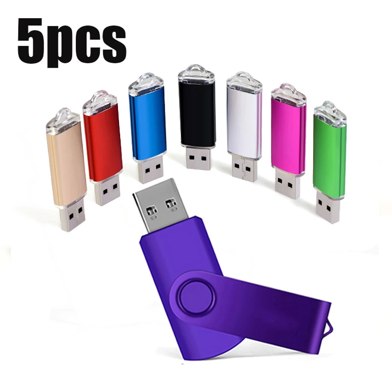 5PCS/lot Colour USB 2.0 USB Flash Drive 8GB 16GB 32GB 64GB USB Stick Pen Drive 1GB 2GB4GB Pendrive for Smart Phone/PCCustom pen drive 64 gb