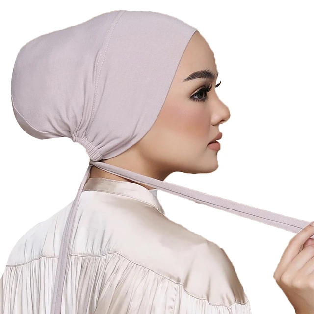 Ramadan Hijab Undercap Head Cover Instant Cotton Bonnet Hijabs for Women  Muslim Turbans Inner Cap Turbante Muslim Women Hijab - AliExpress