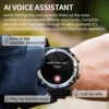 MISIRUN C21Pro Smart Watch Men Outdoor Sport Smartwatch BT Call Voice Assistant Watch Heart Rate Monitor Waterproof Wristwatch 4