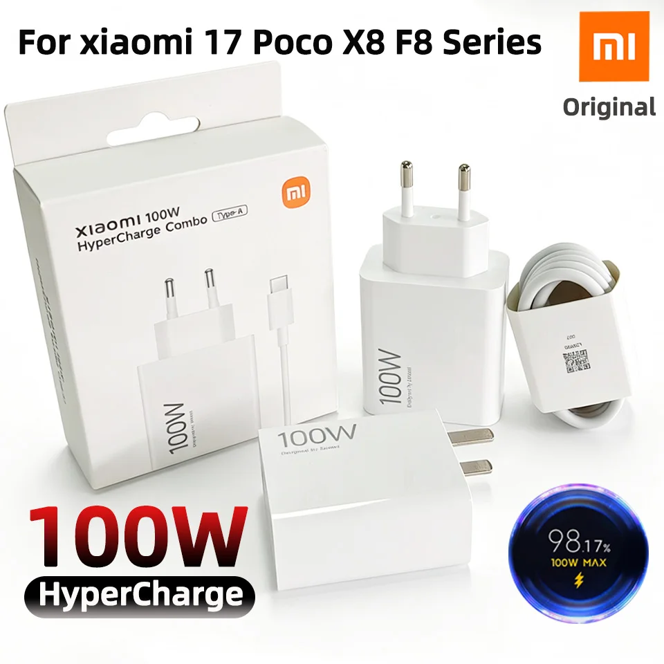 Original Xiaomi 100W Hyper Fast Charging Type-C Charger