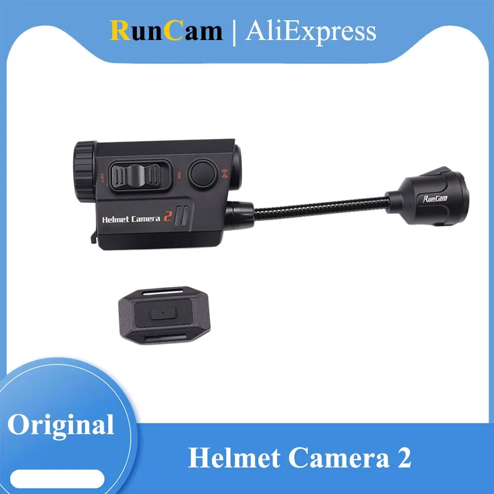 Камера RunCam для шлема 2, IP67, 1920*1080, 60 кадров в секунду, регулируемый угол объектива, маска для лица, записывающее устройство для записи страйкбола, экшн-камера