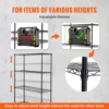 VEVOR 4 Layers Storage Shelf Ladder Shelving Stair High Shelf Unit Bookshelf  For Kitchen Warehouse Commercial Space Racks 6