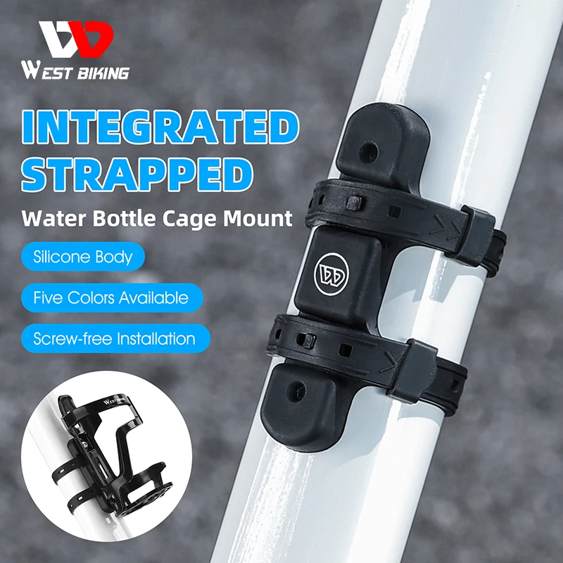 

Держатель для бутылки велосипеда, Встроенный ремешок