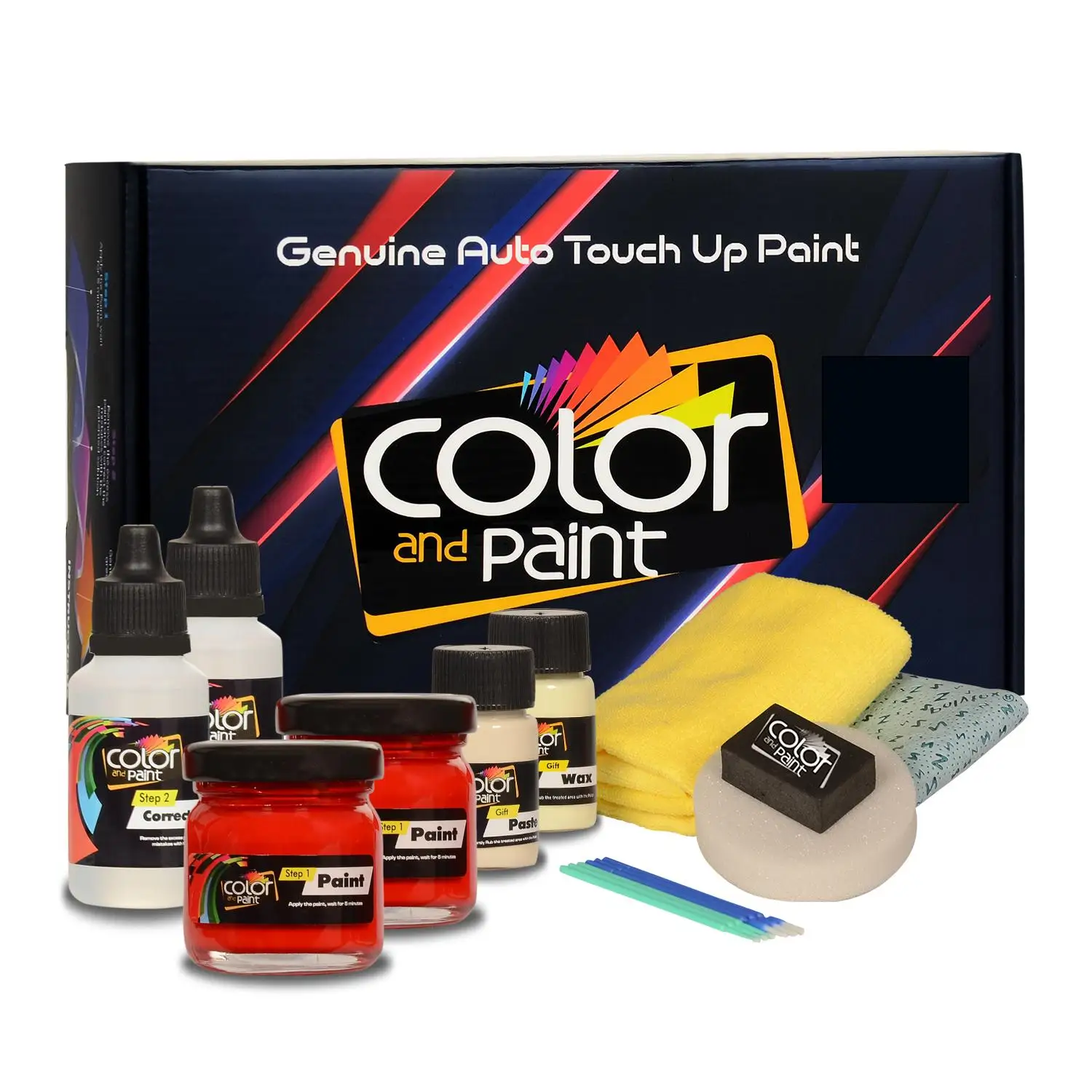 

Color and Paint compatible with GMC Automotive Touch Up Paint - DARK TROPIC TEAL SEMI-GLOSS-WA795J-basic Care