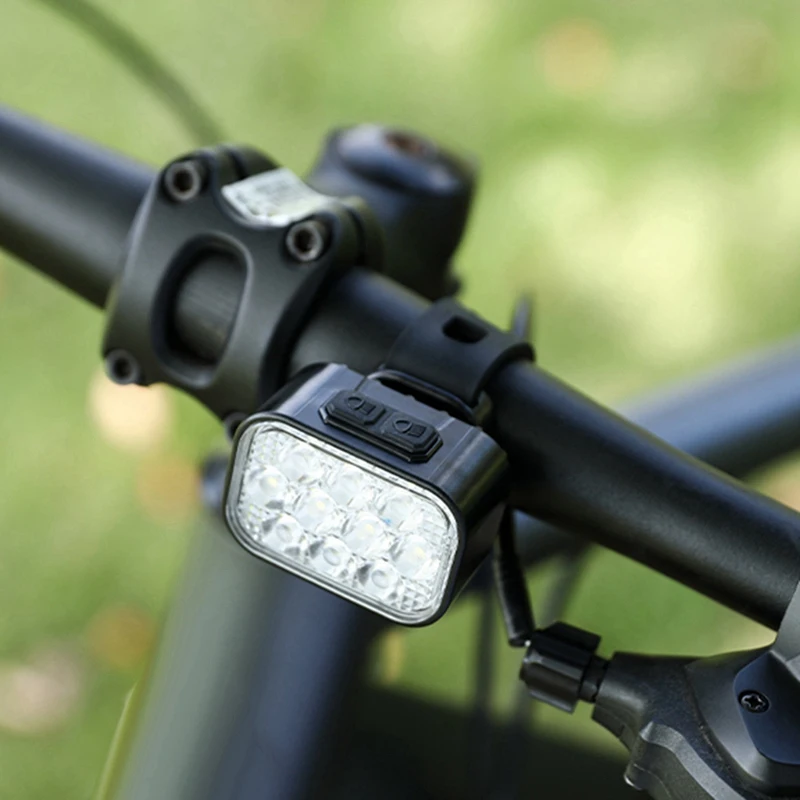 A64T-Bike USB Charging Front And Rear Light Set Mountain Helmet Road Bike Headlight Taillight