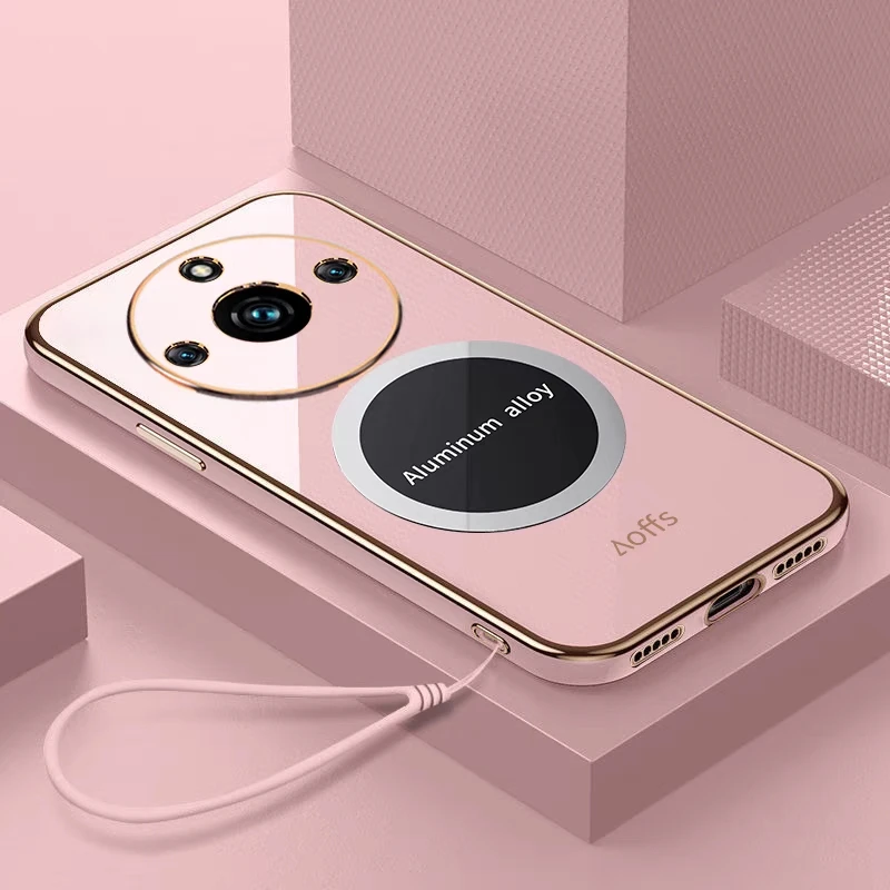 Soft Plating Magnetic Protective Back Cover